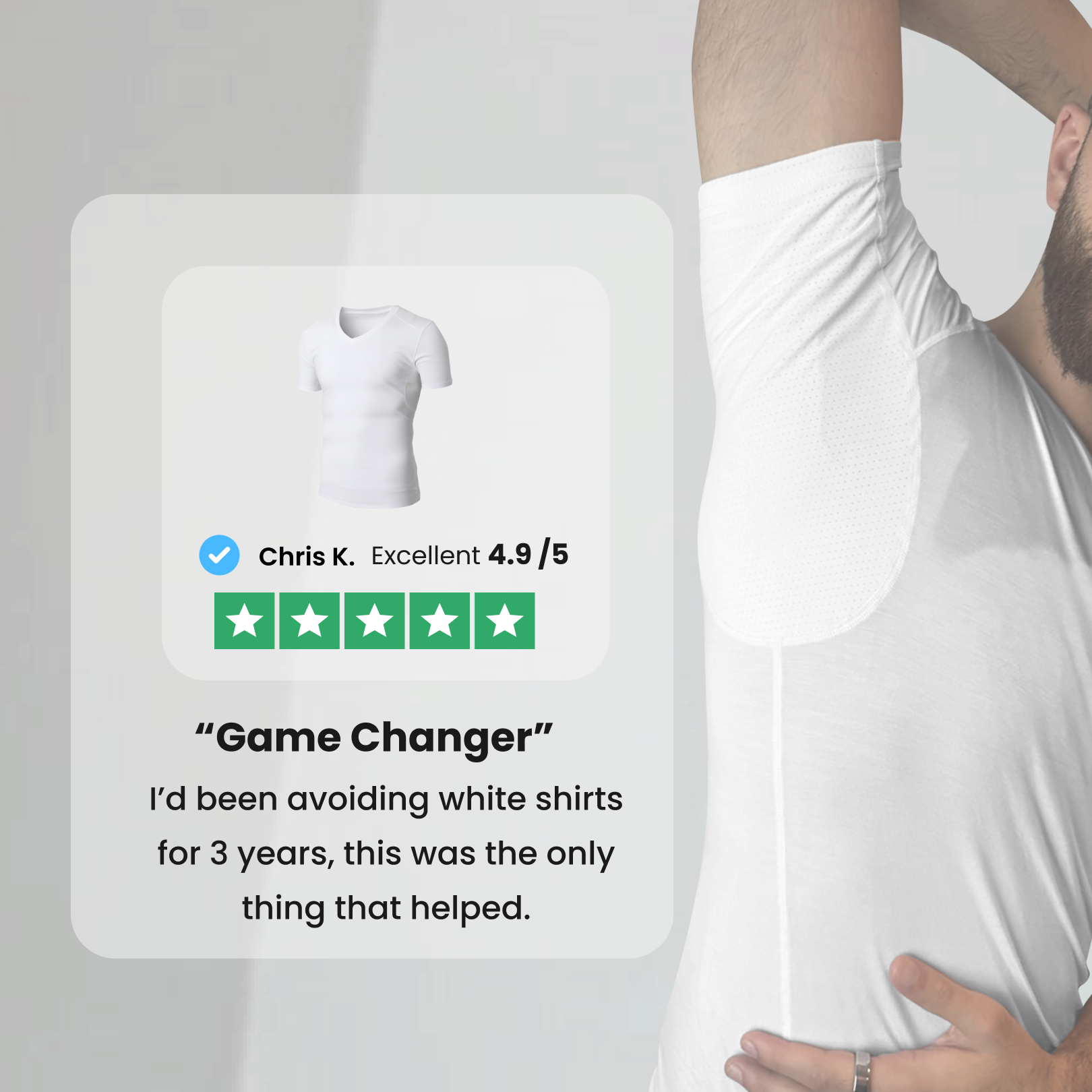 Anti Sweat Undershirt For Women